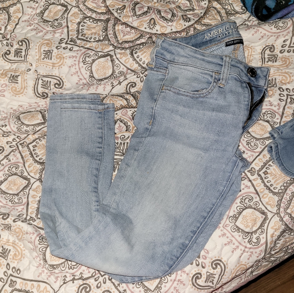 American Eagle Jeggings•Light wash•Size 2